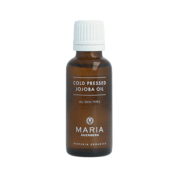 Cold Pressed Jojoba Oil | Maria Åkerberg | gezichtsolie balancerend bij droge, eczeem, probleem huid, baby huid, tepels bij borstvoeding