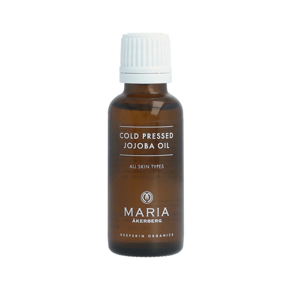 Cold Pressed Jojoba Oil | Maria Åkerberg | gezichtsolie balancerend bij droge, eczeem, probleem huid, baby huid, tepels bij borstvoeding