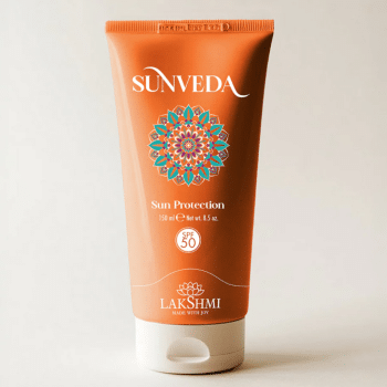 LAKSHMI | Sun Cream SPF 50 | rijke, maar gemakkelijk opneembare textuur en laat geen witte waas achter, voor gezicht en lichaam, 150 ml